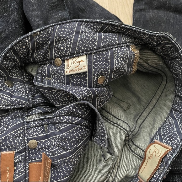 Paige Premium Denim Marvista Side Split Jeans Made in USA - Picture 7 of 10